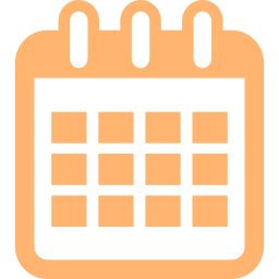 logo calendrier orange